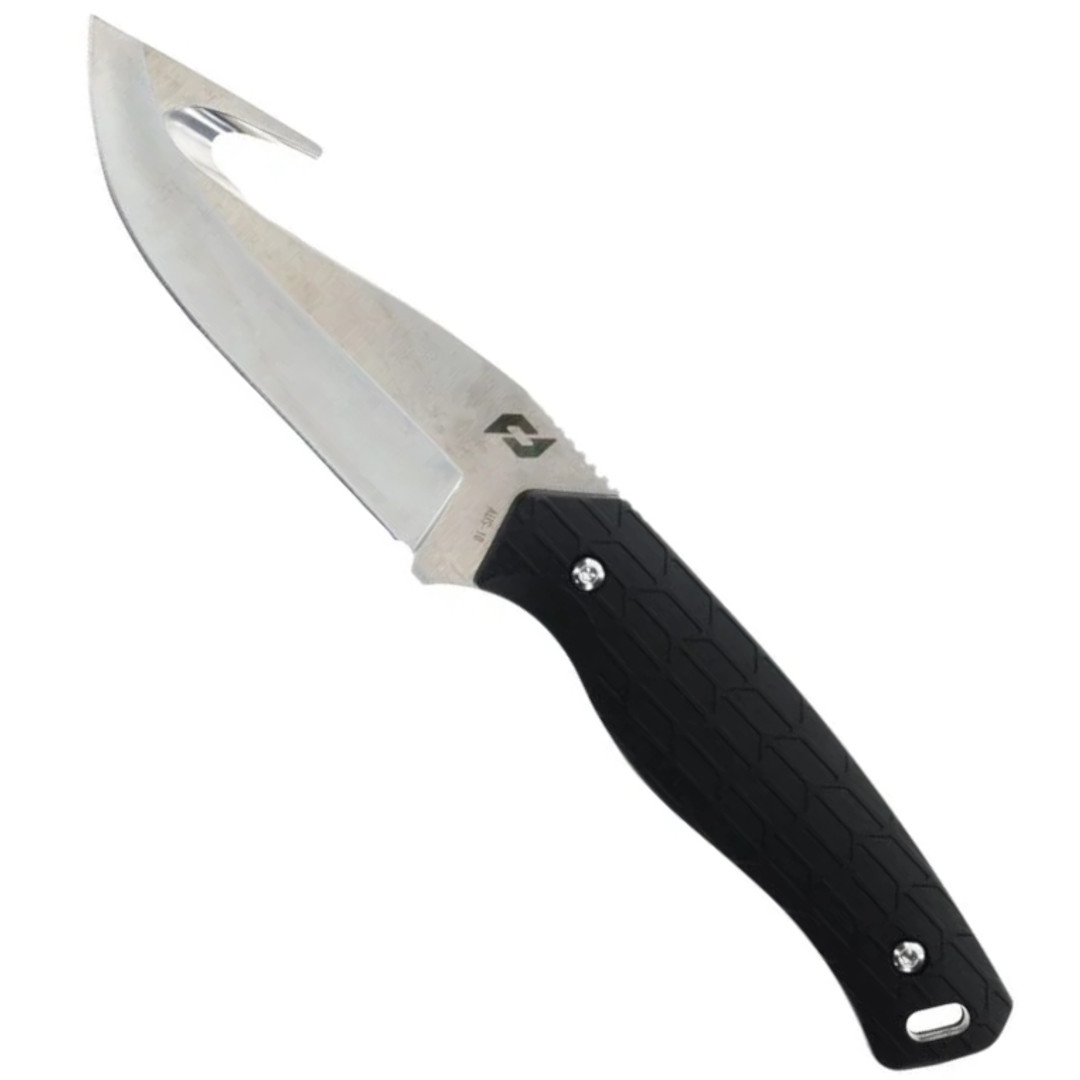 Schrade Exertion Gut Hook Fixed Blade, Satin Finish