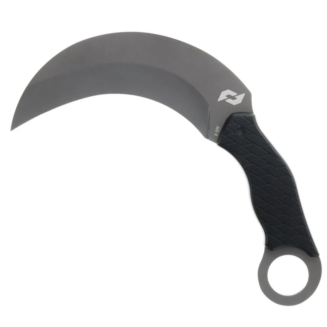 Schrade Boneyard Fixed Blade, Ti-Nitride Hawkbill Blade