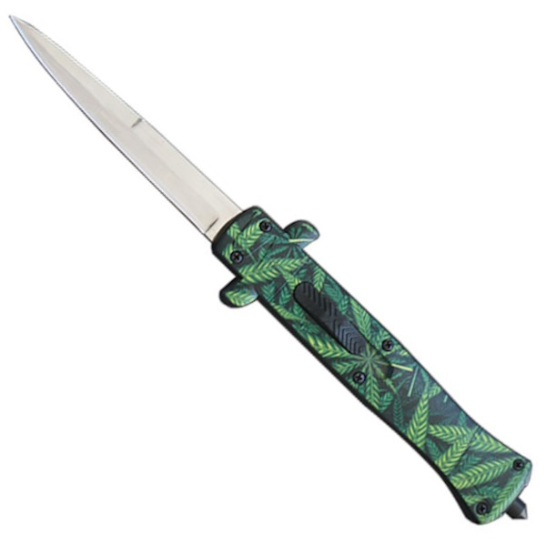 Mary Jane OTF Auto Knife, Drop Point Blade