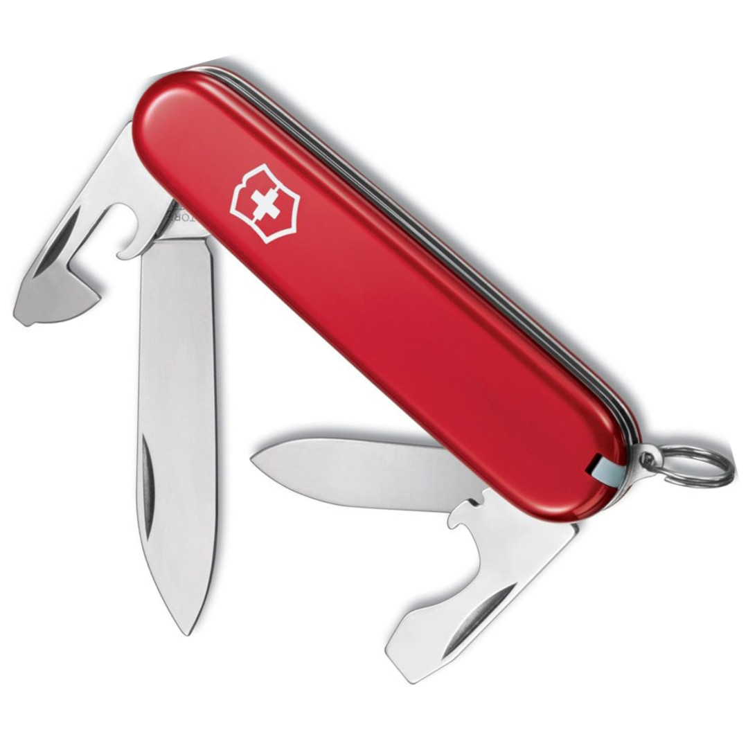 Victorinox Swiss Army Recruit Red Multi-Tool Knife, First View