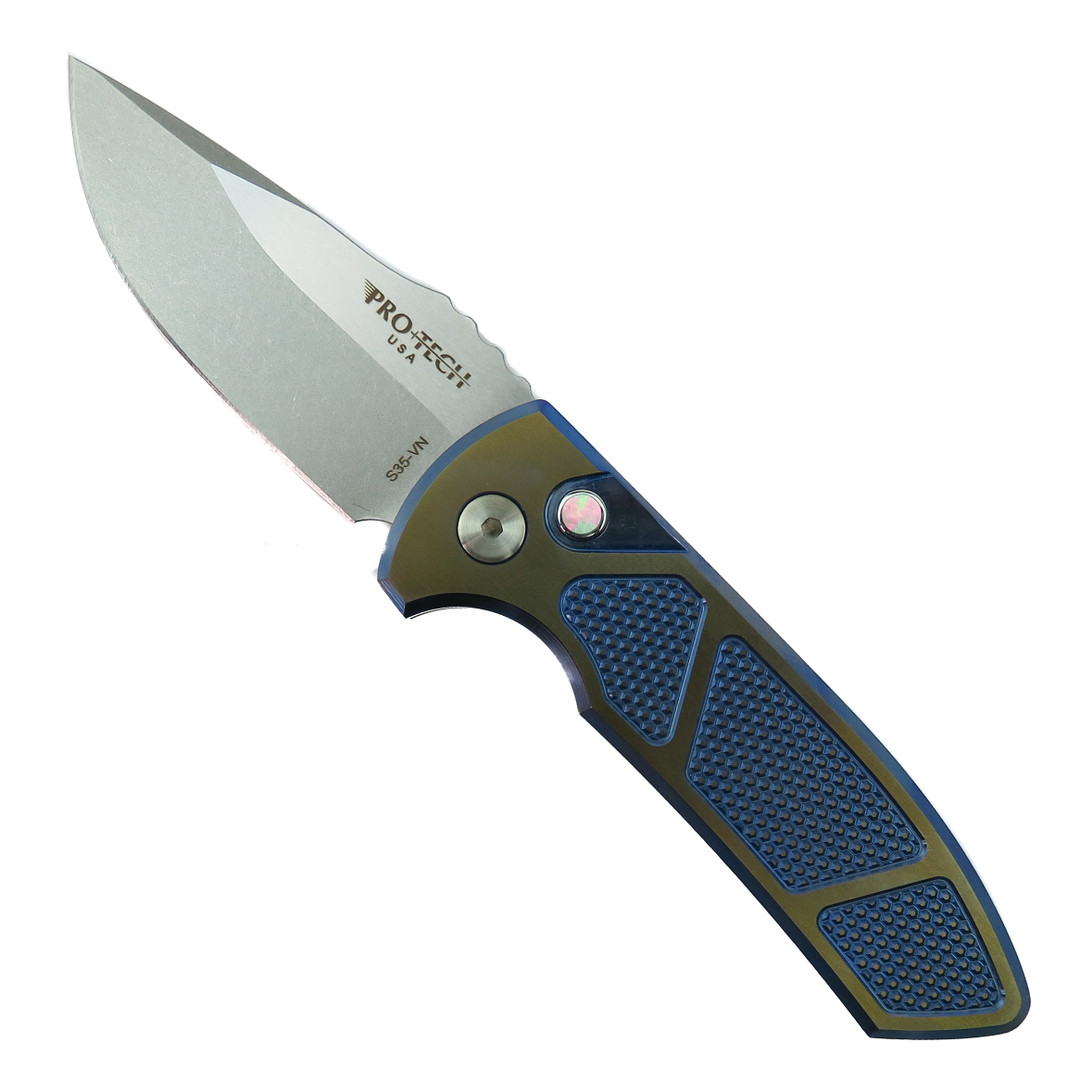 Pro-Tech Titanium 2023 SBR Custom 006 Auto Knife, S35VN Blade