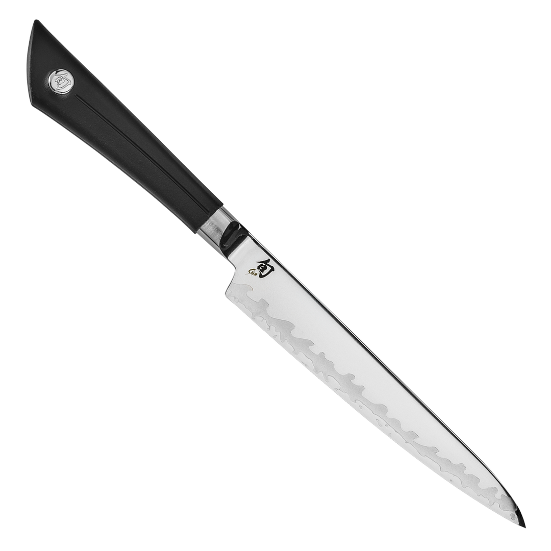 Shun VB0700 Sora Utility 6" Knife, TPE Polymer Handle