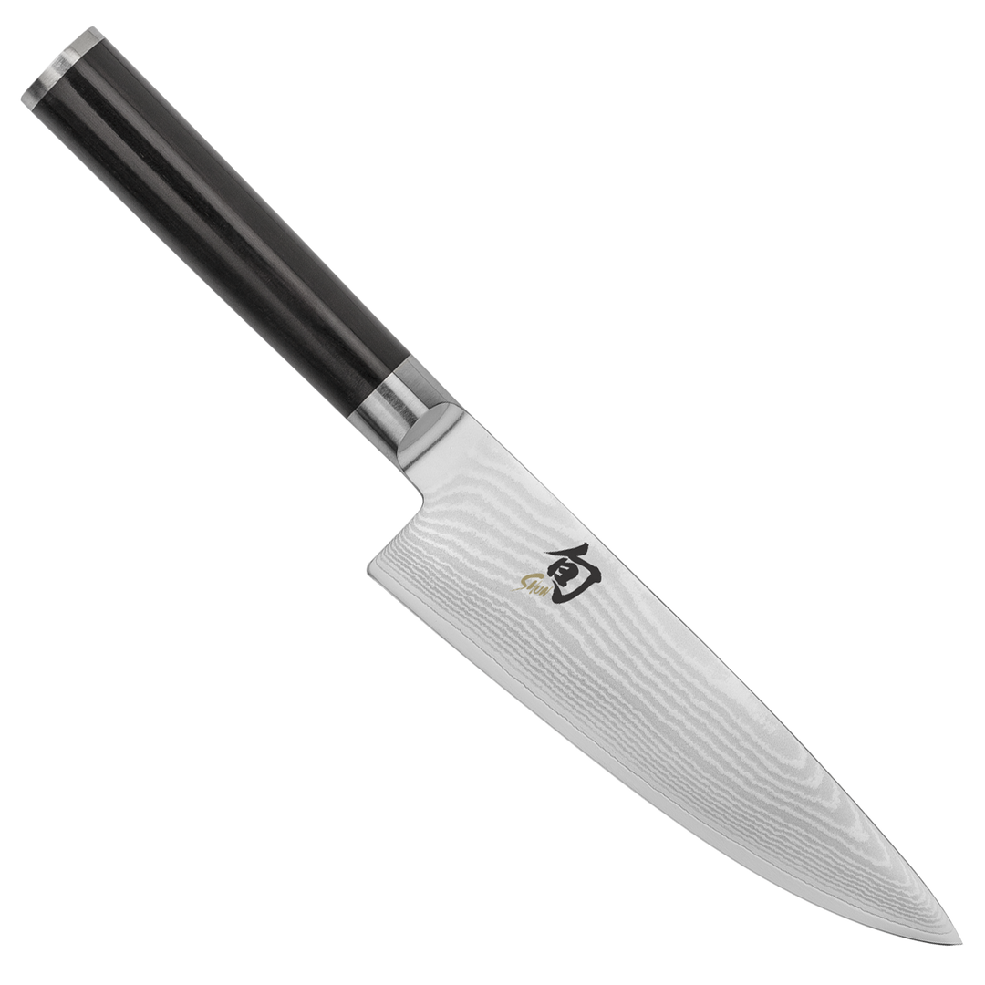 Shun DM0723 Classic Chef's Knife 6" Blade, Pakkawood Handle