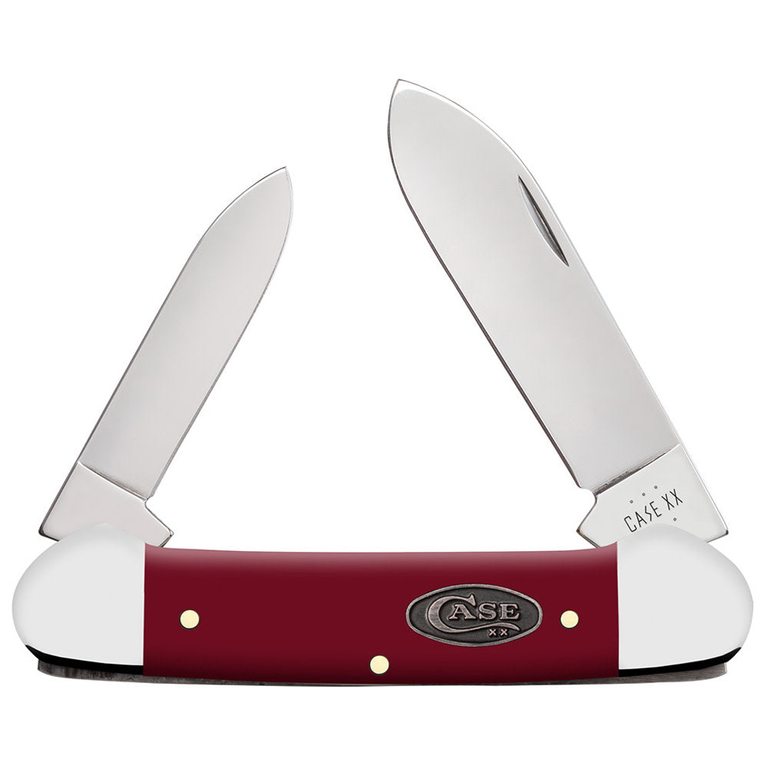 Case Smooth Mulberry Synthetic Canoe Knife