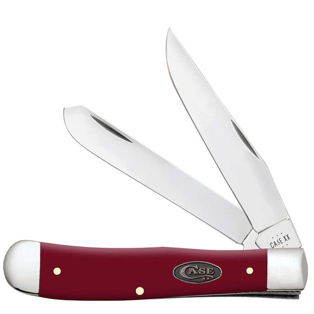 Case Smooth Mulberry Synthetic Trapper Knife