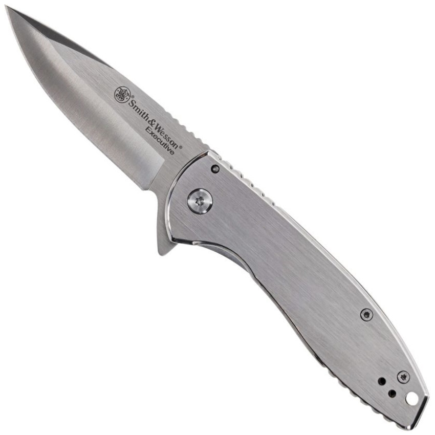 Smith & Wesson Executive Platinum Framelock Knife | BladeOps
