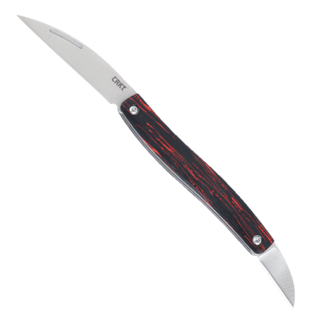 CRKT Forebear Black and Red G10 Slip Joint Folding Knife