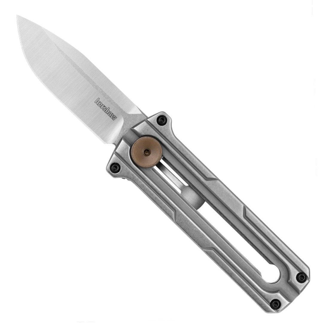 Kershaw Cybernet Stainless Steel Manual OTF Knife