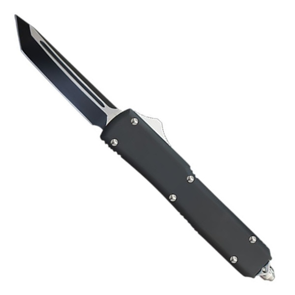Full size Elite Gladiator OTF Knife, Two-Tone Tanto Blade
