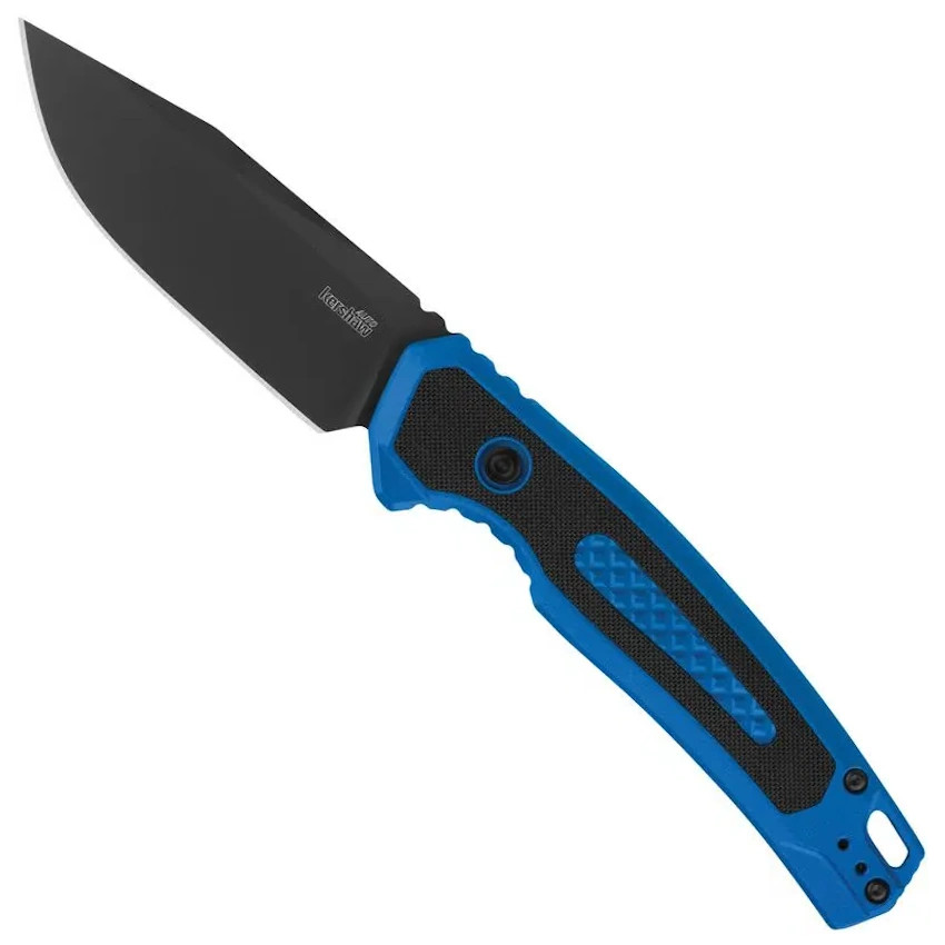 Kershaw Blue Launch 21 Auto Knife, Black Blade