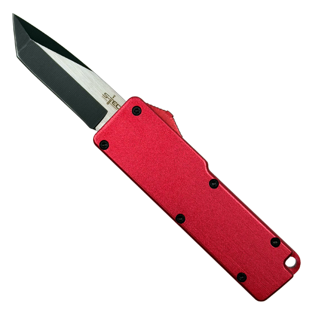 Snap-Chop Mini OTF Knife, Two-Tone Tanto Blade