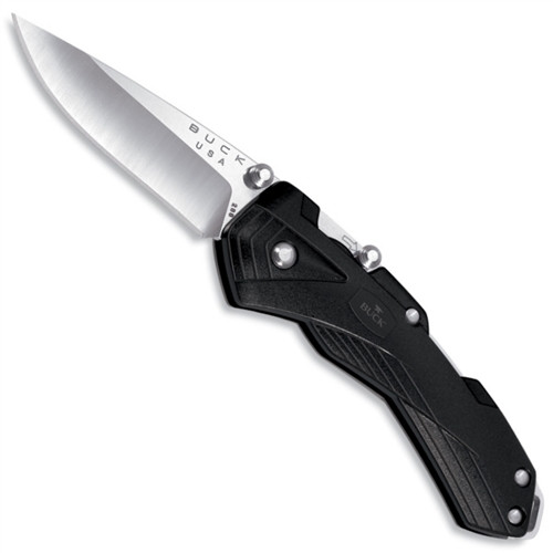 Buck 0288BKS Quickfire Spring Assist Knife, Satin Blade