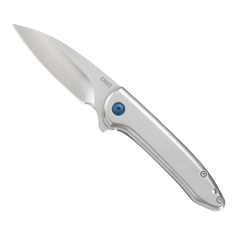 CRKT Delineation Spring Assisted Stainless Steel Frame Lock Knife