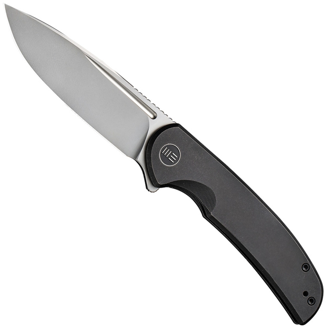 WE Knife Co. Black Titanium Beacon Frame Lock Knife BladeOps