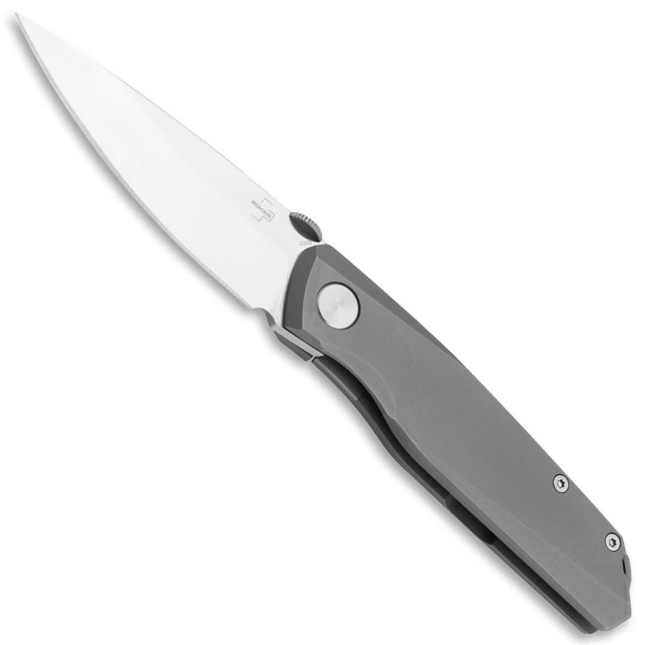 Boker Plus Connector Titanium Frame Lock Knife BladeOps