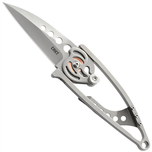 CRKT 5102N Snap Lock Folder Knife, Bead Blast Blade