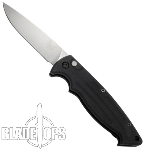 Benchmade 2550 Mini Reflex Auto Knife, Plain Edge Satin Blade