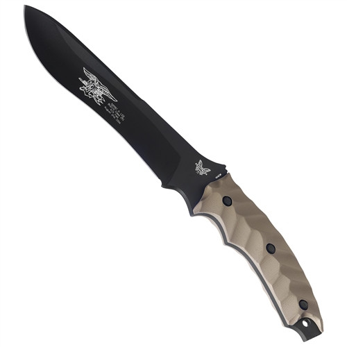 Benchmade 150BKSN Marc Lee Glory Knife, Black Tactical Blade