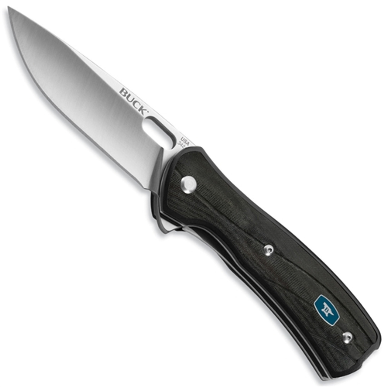 Buck 0342BKS1 Vantage Pro Small Flipper Knife, CPMS30V Satin Blade