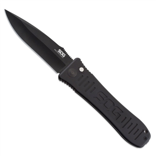 SOG Spec Elite II Auto Knife, AUS8 Black Blade