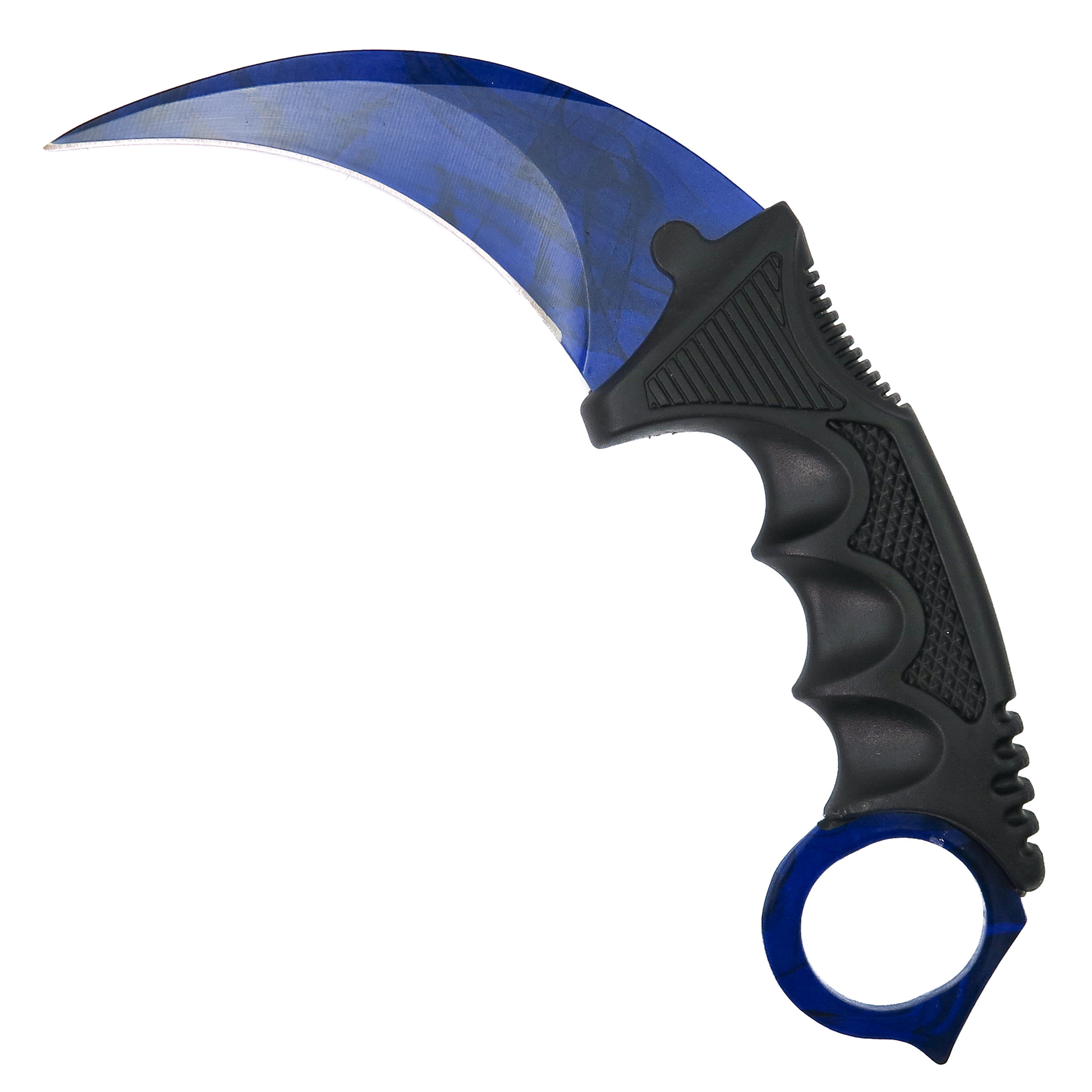 The Archimedes Claw Karambit, Blue Smoky Blade | BladeOps
