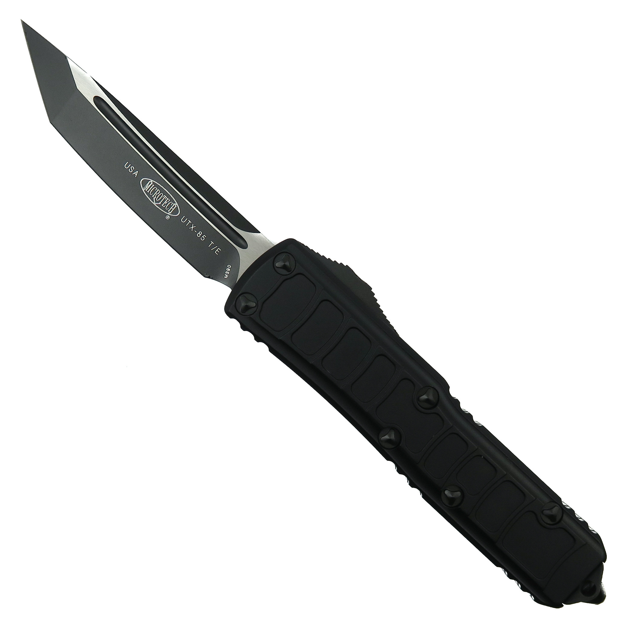 Microtech Signature Series Tactical UTX-85 OTF II Auto Knife, Black ...