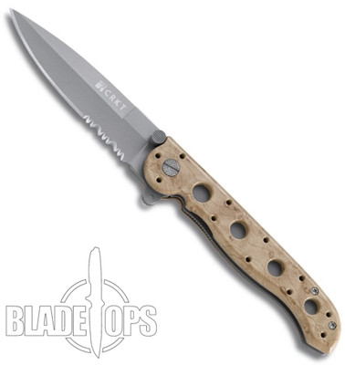 CRKT M16-13ZM Carson Desert Tactical Folder Knife, Bead Blast