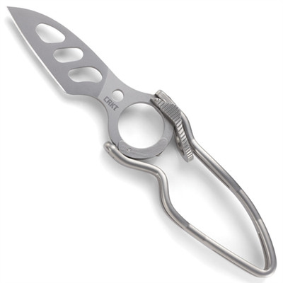 CRKT 5151 Daktyl Stainless Folder Knife, Bead Blast Blade
