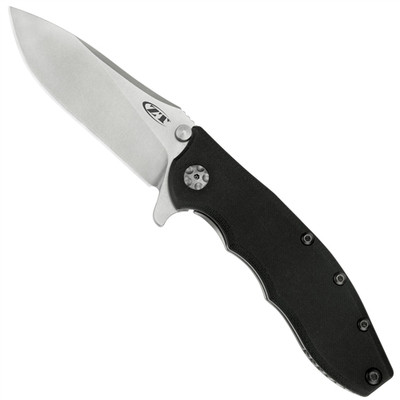 Zero Tolerance 0562 Hinderer Flipper Knife, CPM-S35VN Stonewash Blade