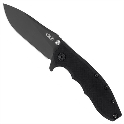 Zero Tolerance Sprint Run 0562BLK Hinderer G-10/Titanium Flipper