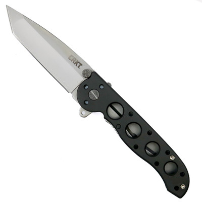 CRKT M16-02S Classic Folder Knife, BeadBlast Tanto Point Blade