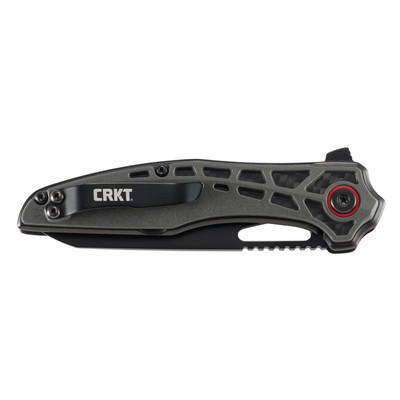 CRKT Thero Flipper Knife, Black Blade | BladeOps
