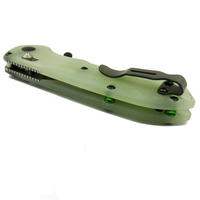 【新品未使用・未開封】TAKIMAKI ORGANIC ミントグリーン Benchmade Limited Edition Natural G10 Mini Freek AXIS Lock Knife