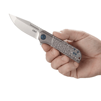 CRKT Liong Mah Lanny Assist Knife, Satin Blade | BladeOps