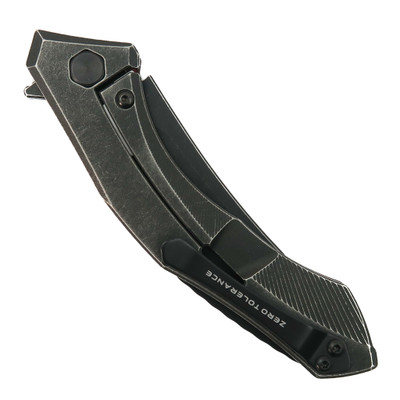 Zero Tolerance 0460RDBW Red Flipper Knife, Satin Blade