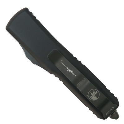 Microtech Signature Series Spartan UTX-85 OTF Auto Knife, DLC