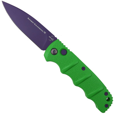 Boker Joker Kalashnikov Auto Knife, Purple D2 Blade [Exclusive