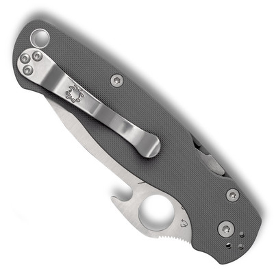 Spyderco Exclusive Dark Gray G10 Para Military 2 Emerson Opener 