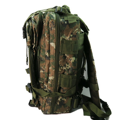 SurvivalGrid 25L Urban Backpack, Woodland Green DigiCamo | BladeOps