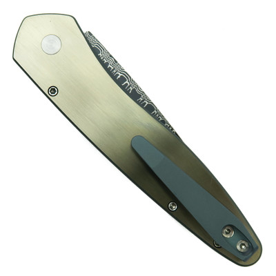 Pro-Tech 2024 Newport Custom Two-Tone Blasted Green Bronze