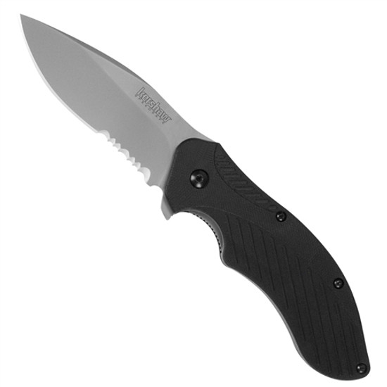 Kershaw Clash Assist Knife, Combo Blade, KS1605ST