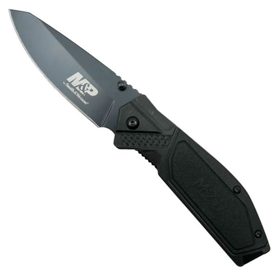 Smith & Wesson M&P M2.0 Sheepsfoot Folder Knife, Black Blade