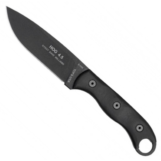 TOPS Knives HOG 4.5 Fixed Blade Knife