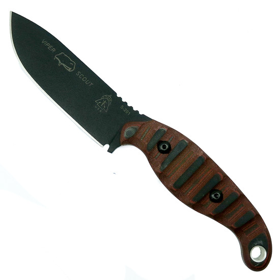 TOPS Knives Red Viper Scout Fixed Blade Knife