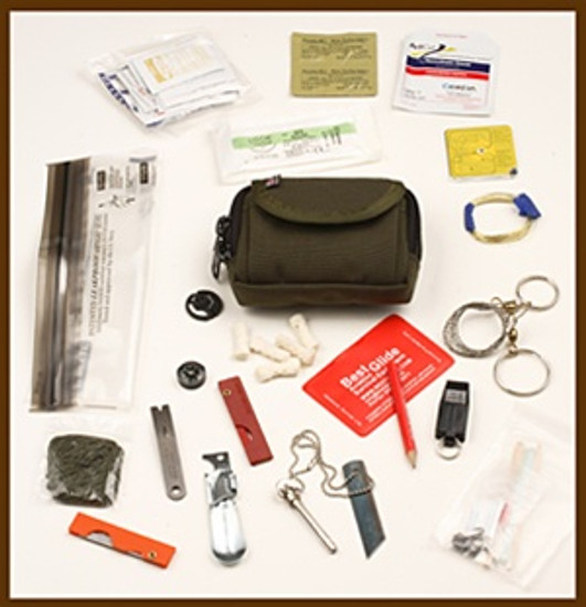 ESEE Rat Cutlery BASIC Professional Survival Kit/ E&E Pocket Emergency Kit