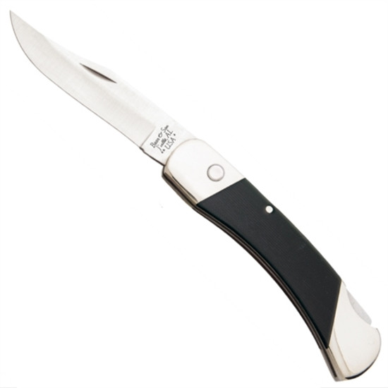 Bear & Son GA97 A97 G-10/Stainless Steel Auto Knife, Satin Blade