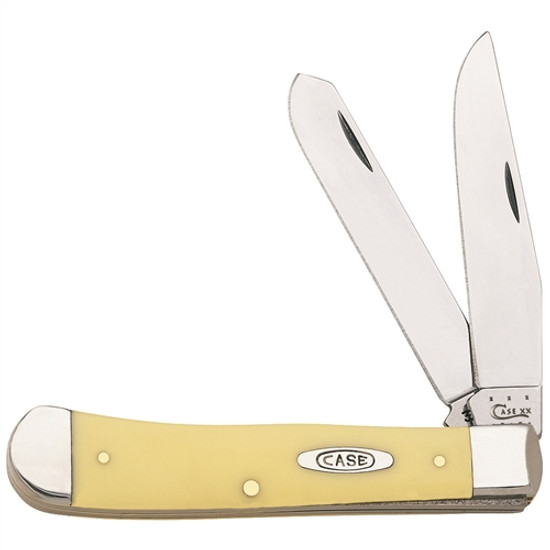 Case Yellow Synthetic Trapper Knife, 3254 CV