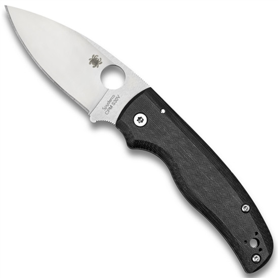 Spyderco C229GP Shaman Folder Knife, CPM-S30V Blade FRONT VIEW