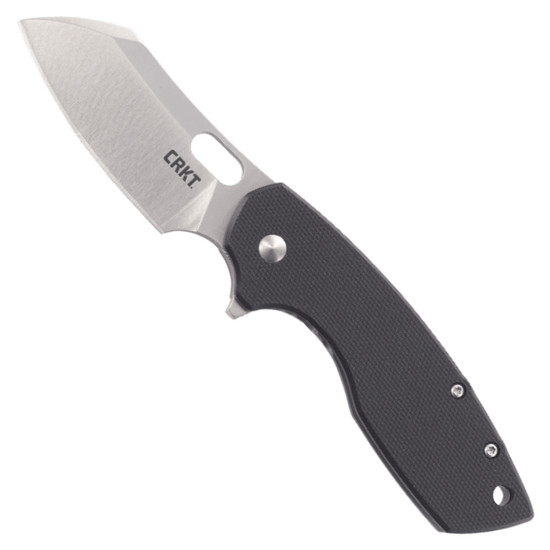 CRKT Voxnaes Pilar III G-10 Flipper Knife, Satin Blade | BladeOps