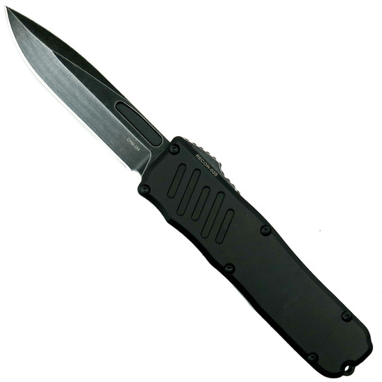 Guardian Tactical RECON-035 OTF Auto Knife, Dark Stonewash Blade
